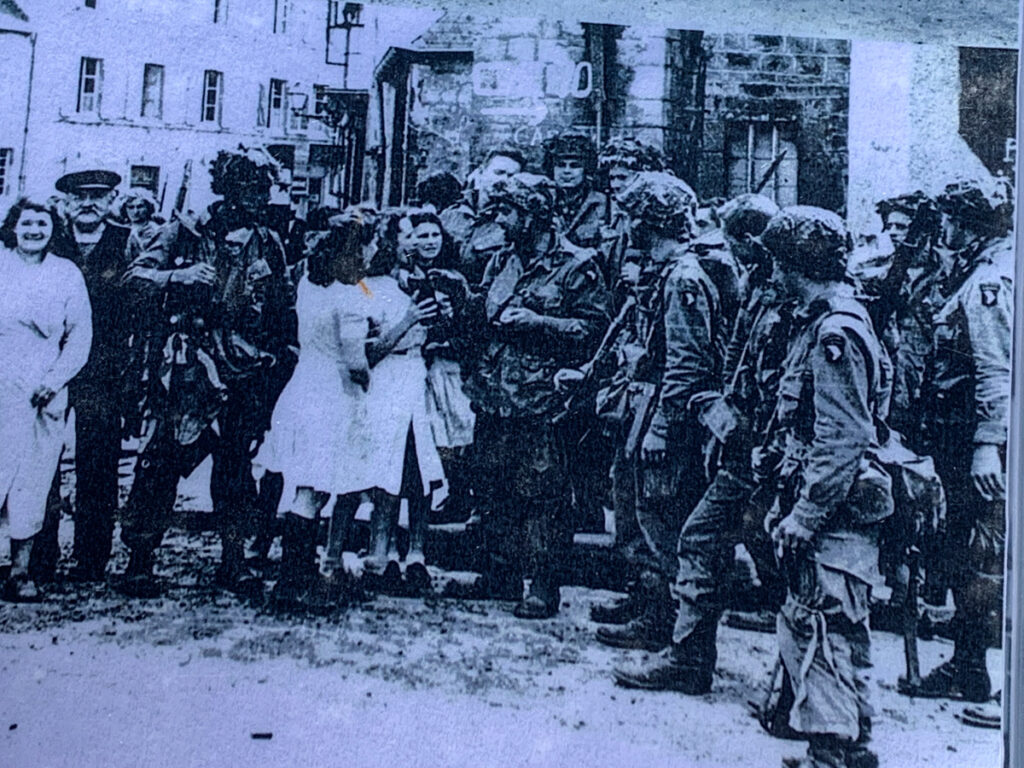 Sainte Marie du Mont Liberation celebration June 1944