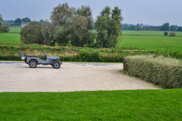 1942 Jeep in Normandy countryside