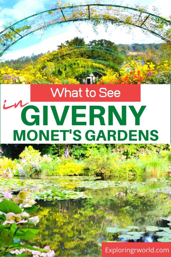 Giverny France Monets Gardens
