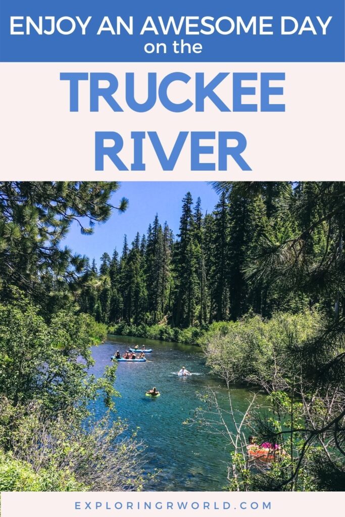 Truckee River Tahoe Caliornia - Exploringrworld.com