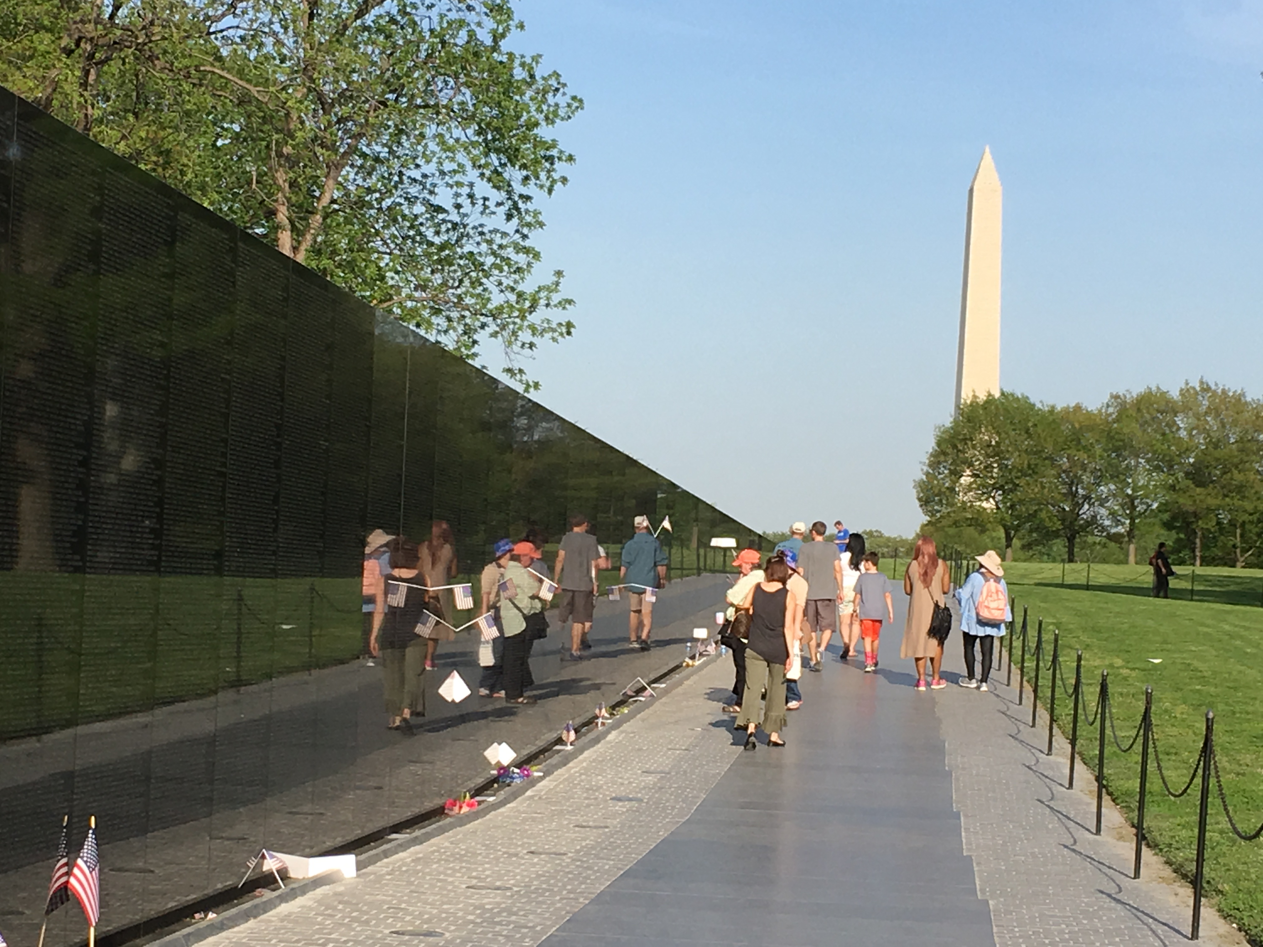 Washington DC Memorials, Vietnam Memorial
