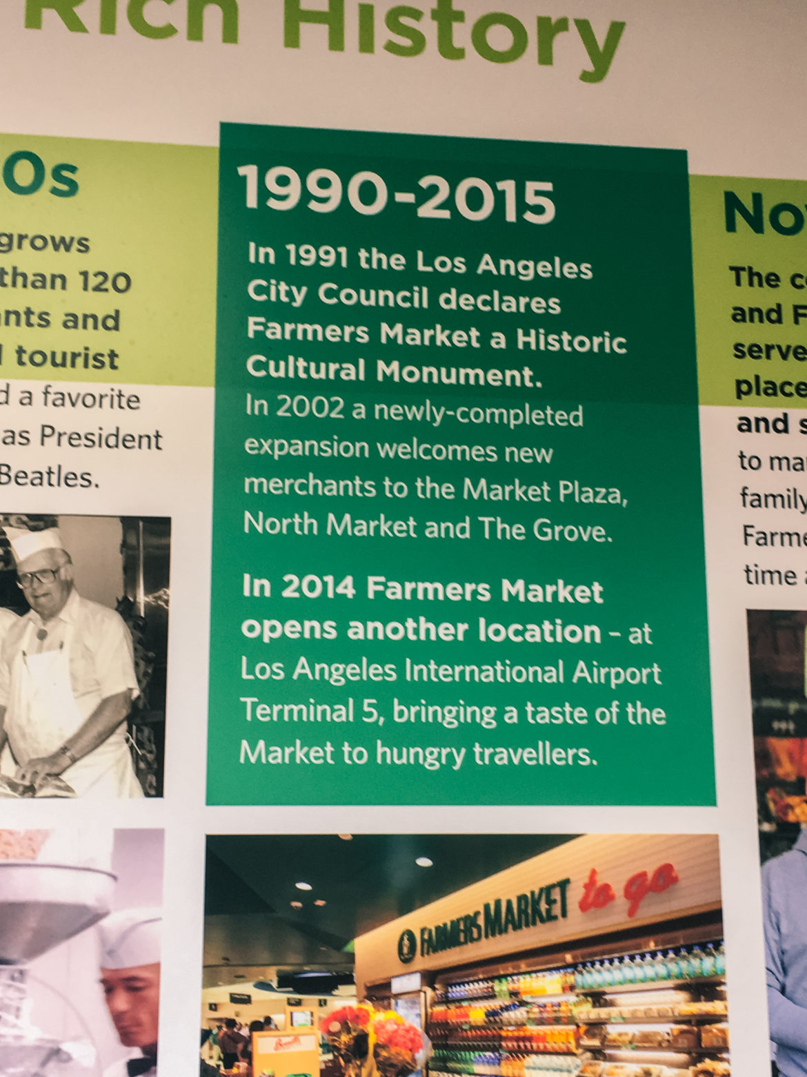 The Historic Farmers Market in the Heart of Los Angeles