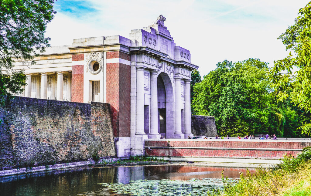 Menin Gate Ypres Ieper Flanders WWI