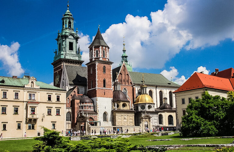 Wawel Royal Castle in Krakow Poland