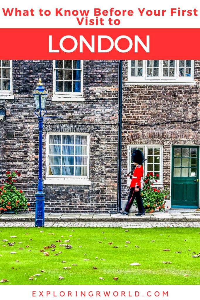Tower of London with Beefeater marching