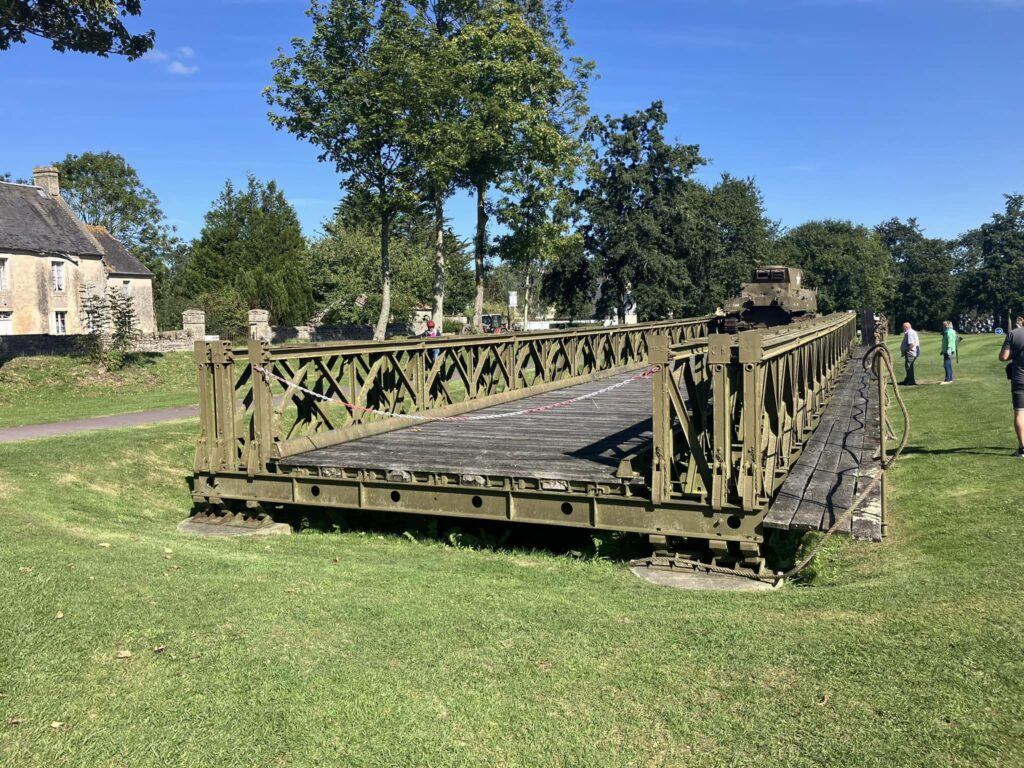 Bailey bridge like those used in Operation Market Garden