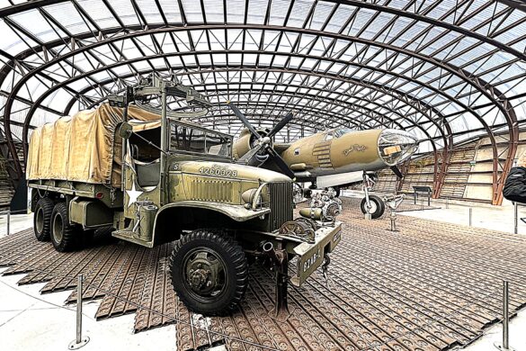 Utah Beach Museum wartime vehicles