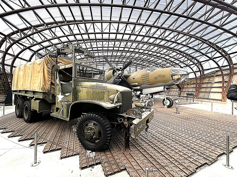 Utah Beach Museum wartime vehicles