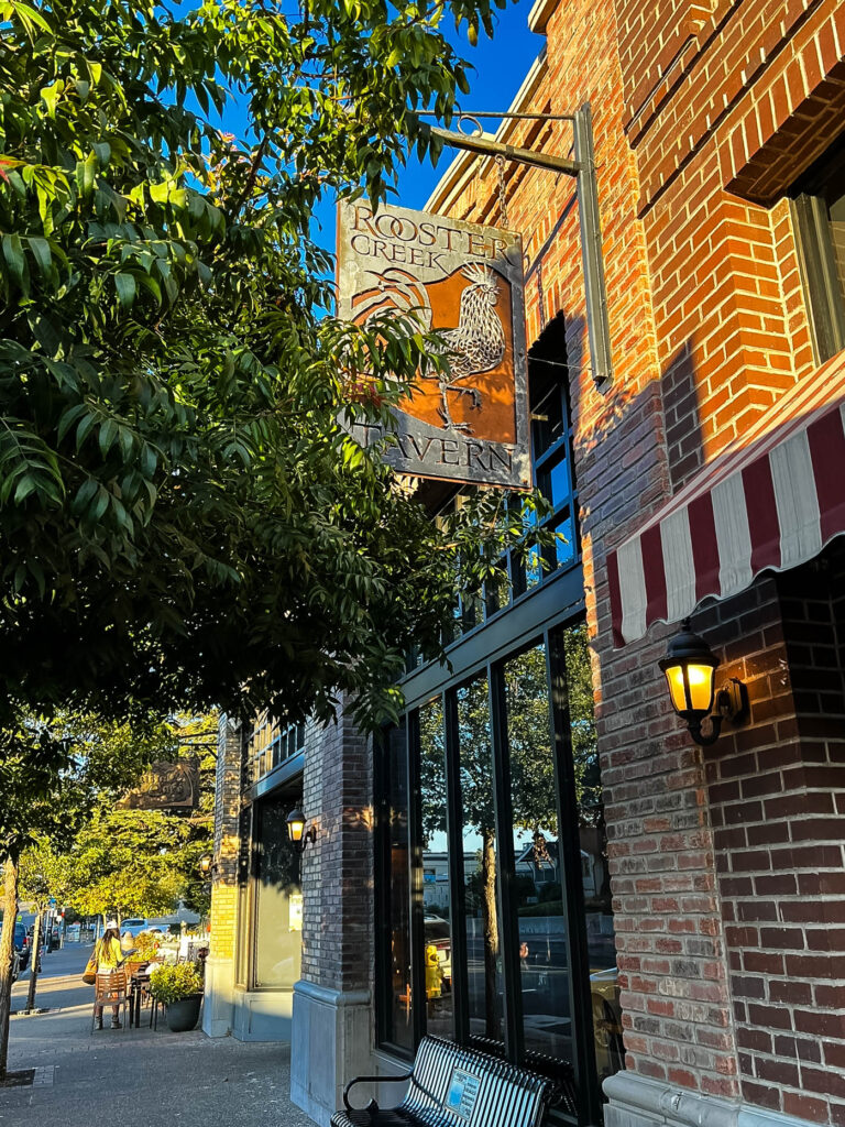 Brick building in Village of Arroyo Grande