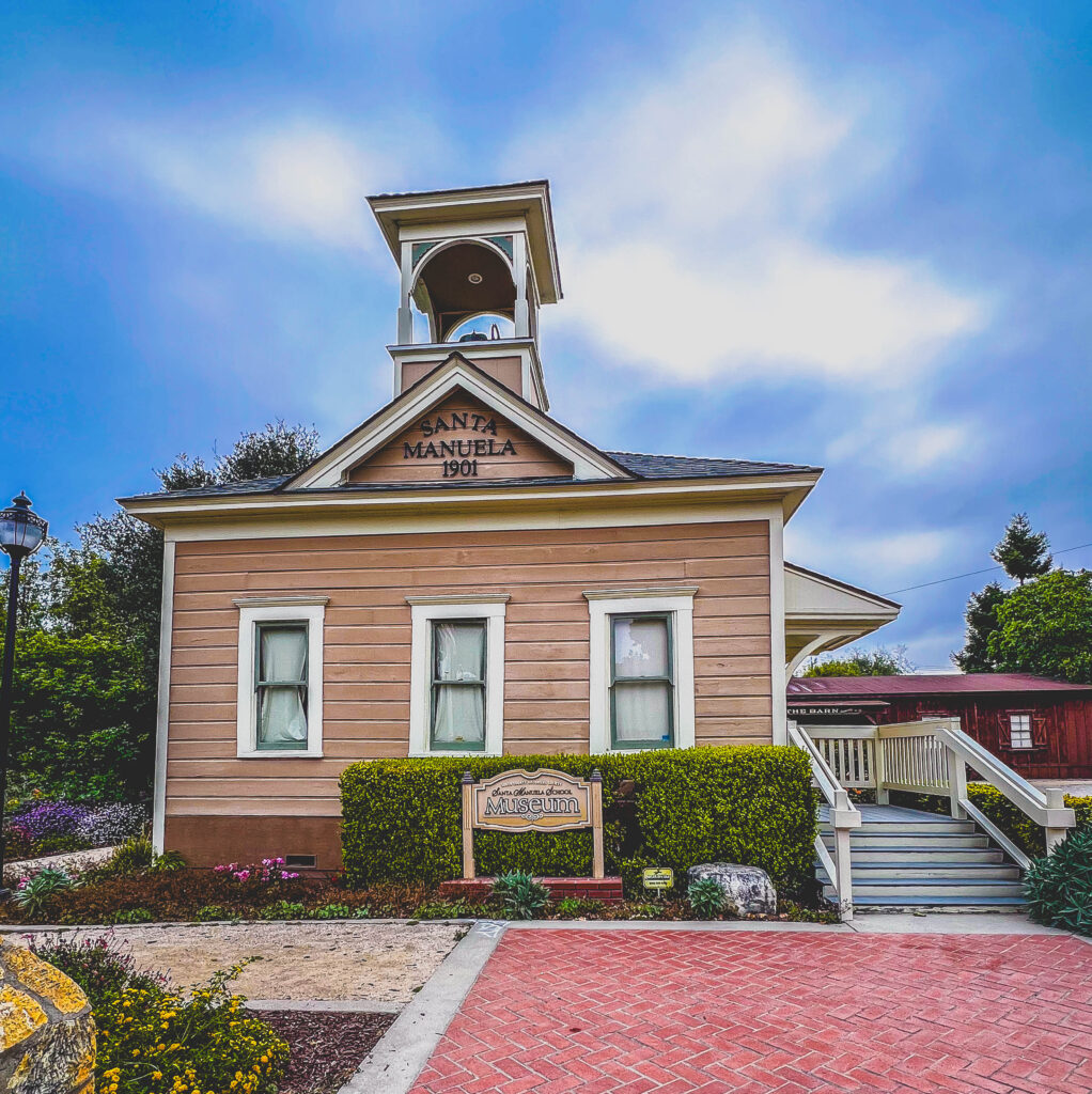 Schoolhouse in Heritage Park in Arroyo Grande
