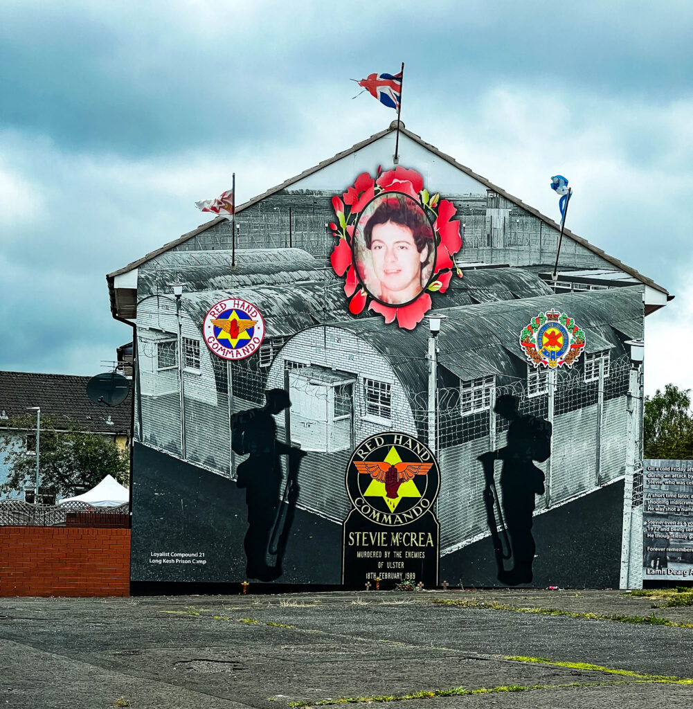 Mural in West Belfast