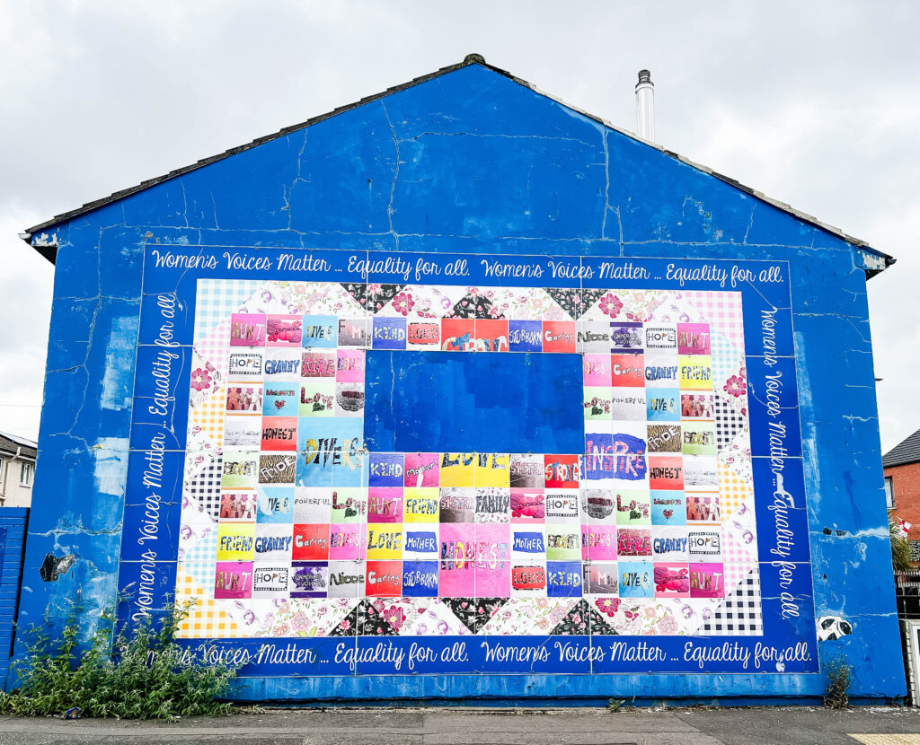 Women's Quilt Mural West Belfast