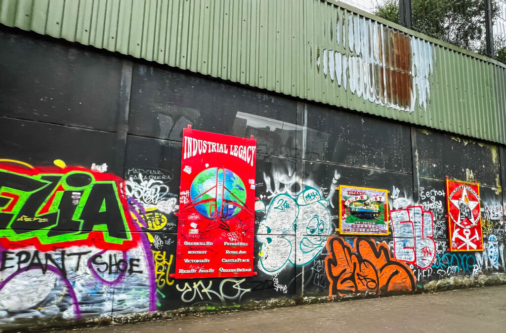 Peace Wall West Belfast