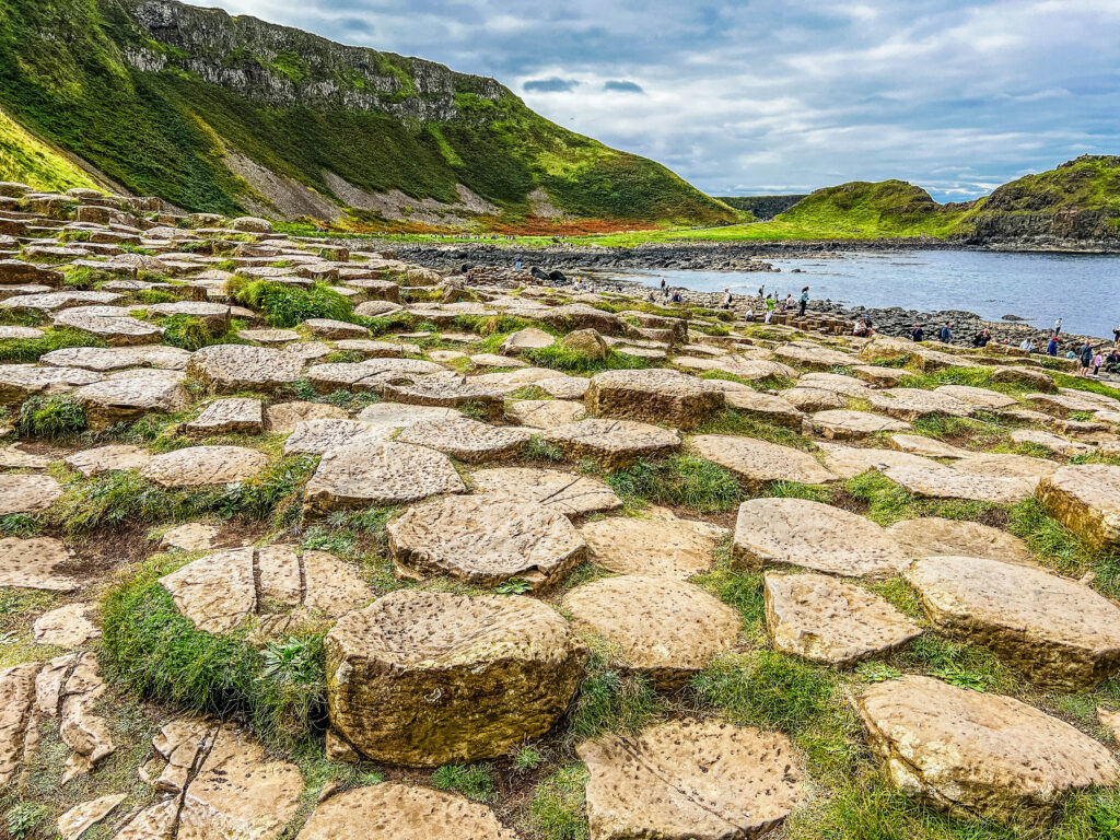 Hexagonal columns of Giant's Causeway