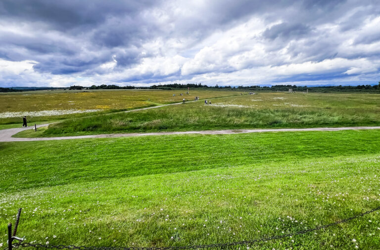 The moor of Culloden Battlefield